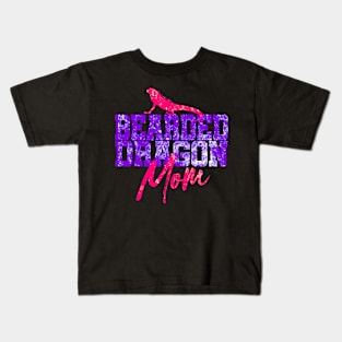 'Bearded Dragon Mom' Dragons Gift Kids T-Shirt